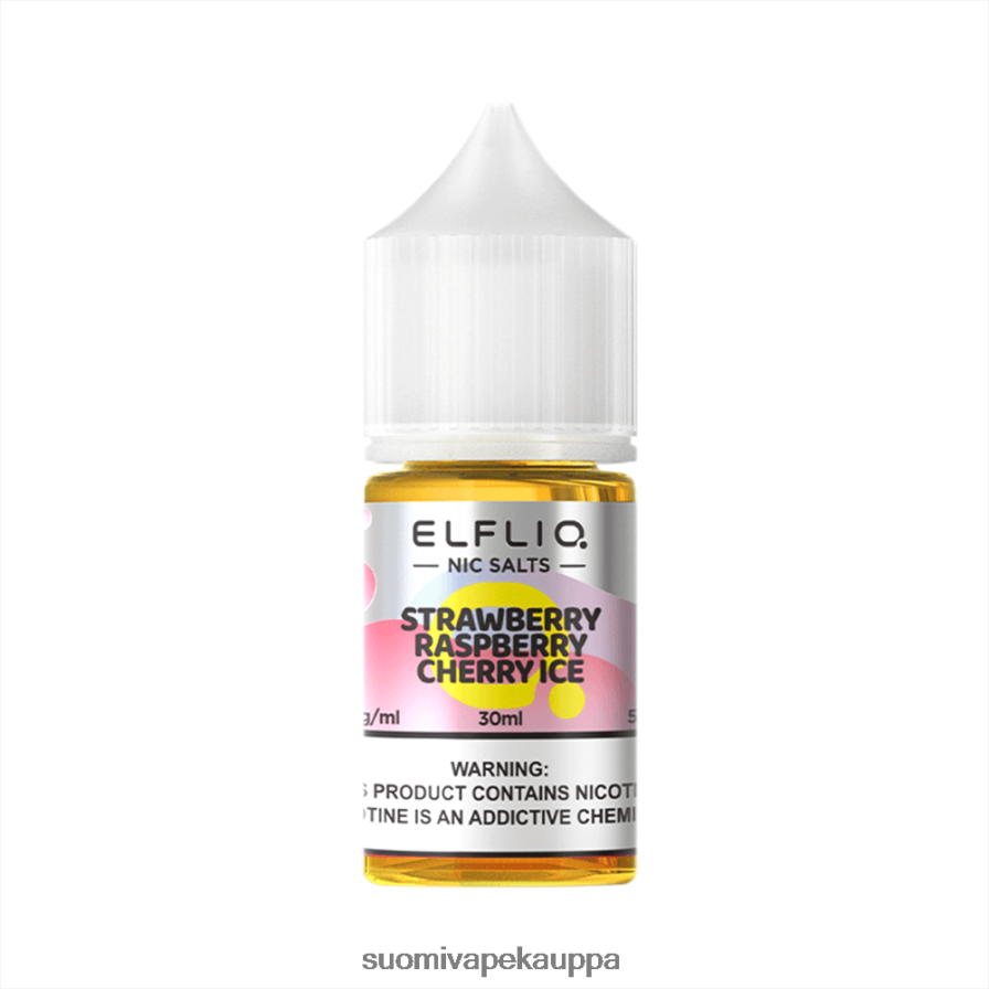 mansikka vadelma kirsikkajää X446H232 ELFBAR ELFLIQ NIC -suola 30ml