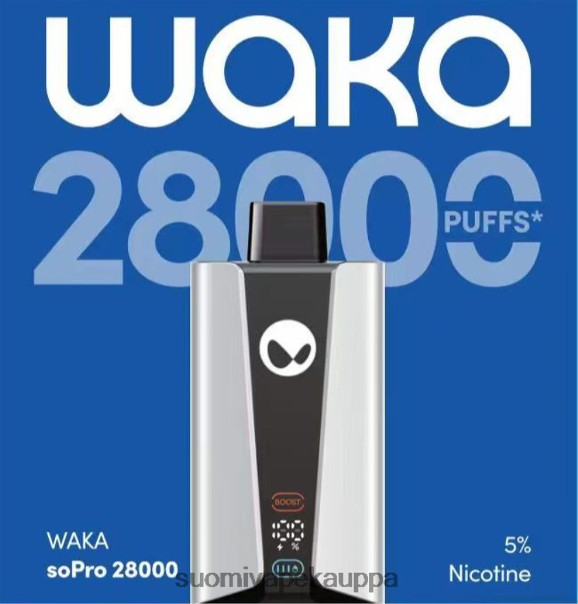 Vape Netistä - RELX WAKA SoPro 28 000 monipuolinen maku T062N231