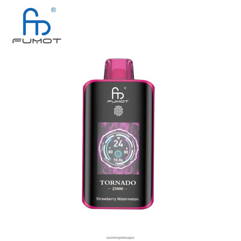 Vape Kauppa - mansikka vesimeloni Fumot Tornado 25000 kertakäyttöistä höyryä 0F8FV16