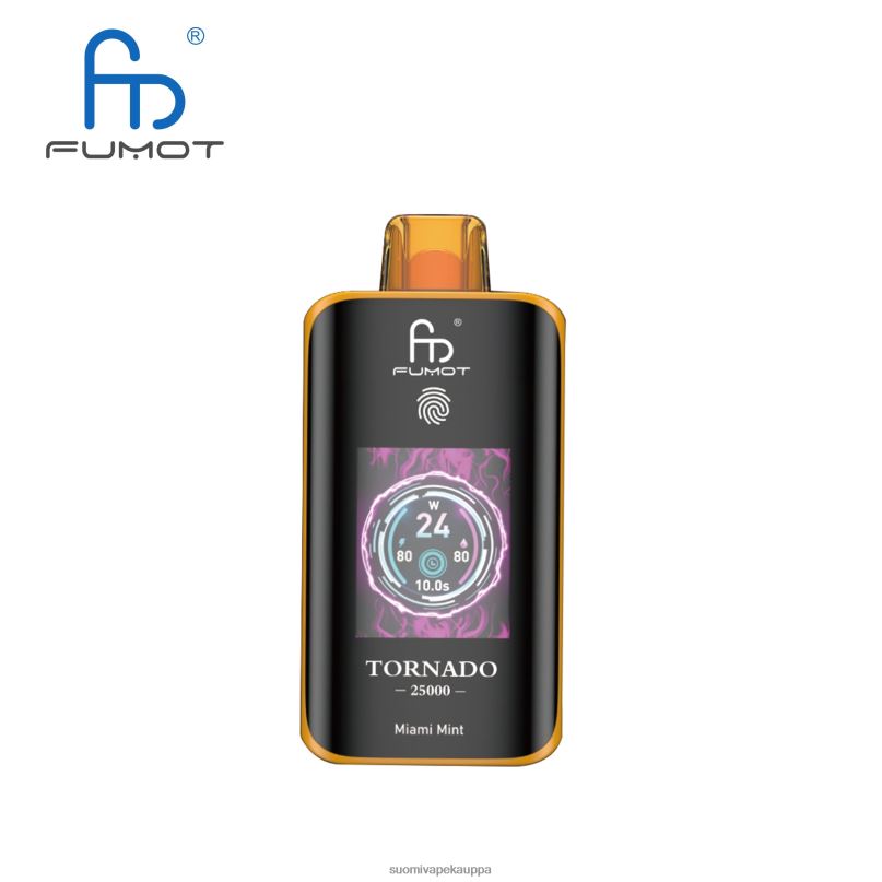 Vape Kauppa - miami minttu Fumot Tornado 25000 kertakäyttöistä höyryä 0F8FV8