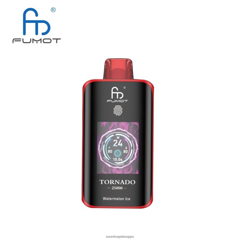 Vape Kauppa - vesimeloni jäätä Fumot Tornado 25000 kertakäyttöistä höyryä 0F8FV12