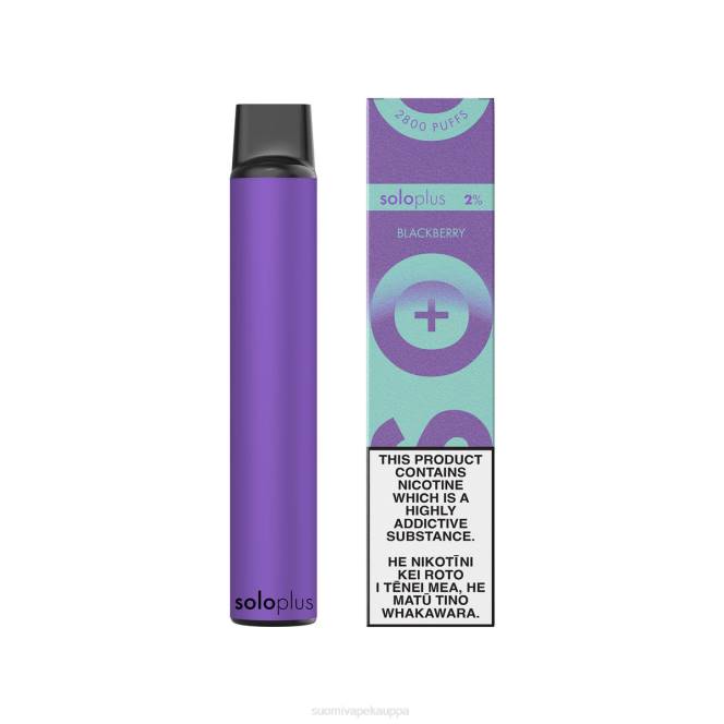 Vape Nesteet - Solo Plus kertakäyttöinen vape paradise -kokoelma X4V438 karhunvatukka