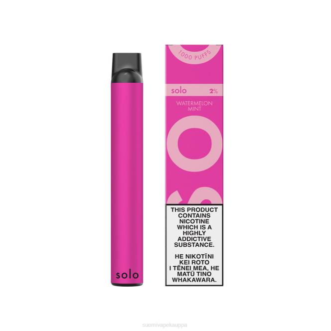 Vape Nesteet - Solo kertakäyttöinen vape X4V42 vesimeloni minttu