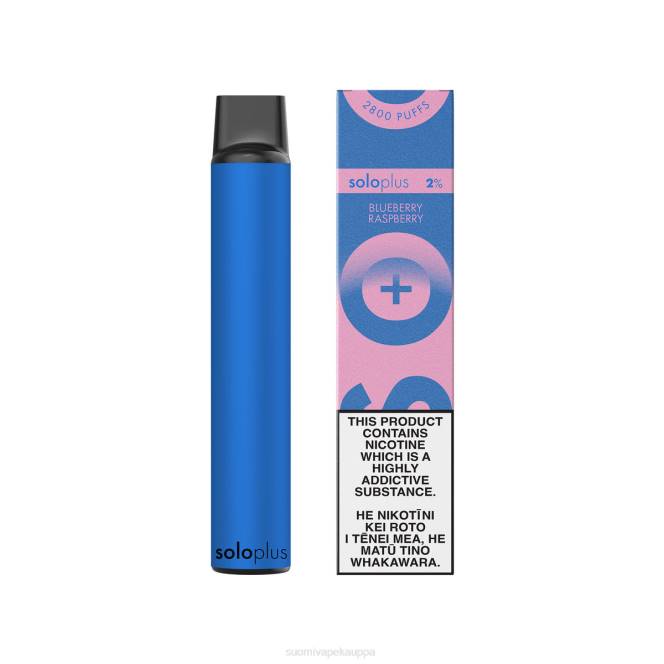 Vape Netistä - Solo Plus kertakäyttöinen vape paradise -kokoelma X4V439 mustikka vadelma