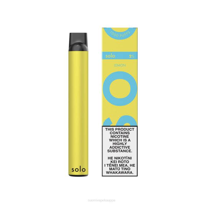 Vape Netistä - Solo kertakäyttöinen vape X4V415 sitruuna