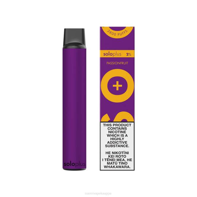 Vape Suomi - Solo Plus kertakäyttöinen vape X4V429 passionhedelmä
