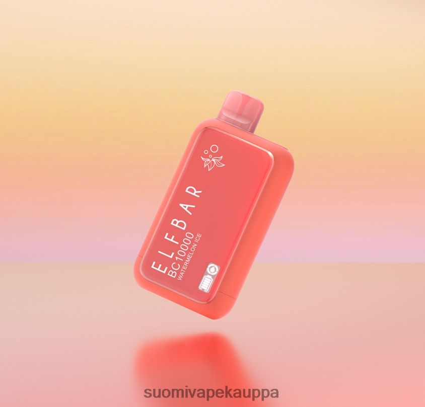 0L2X8L14 ELFBAR BC10000 kertakäyttöinen vape dinmol -versio vesimeloni jäätä | Vape Netistä