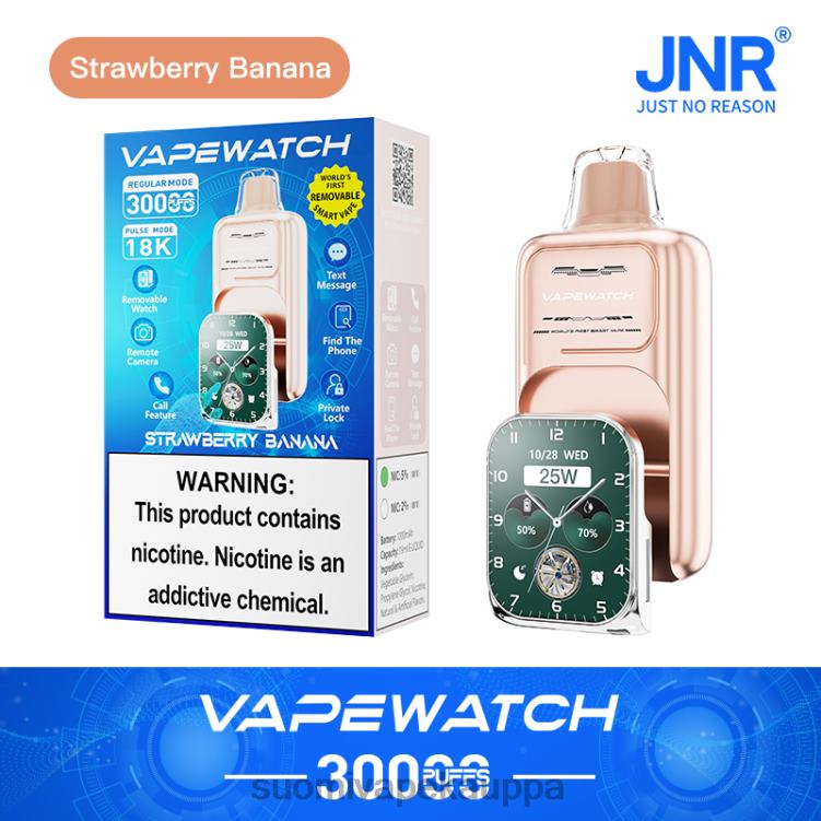 JNR vape kello mansikka banaani P82ZF7 | Vape Nesteet