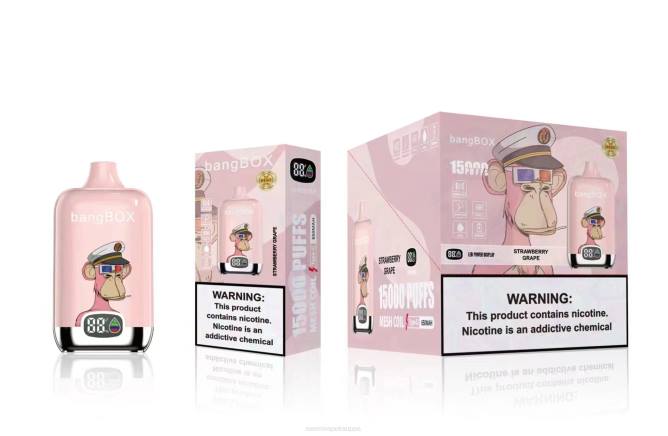 Vape Kauppa - Bang Box 15 000 suihketta TZ4V44 mansikka rypäleen