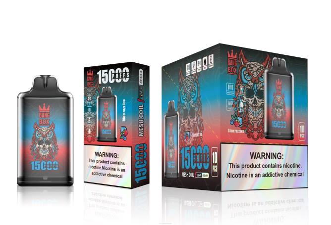 Vape Kauppa - Bang Box s1-15 000 puhallusta TZ4V108 sininen razz-jää