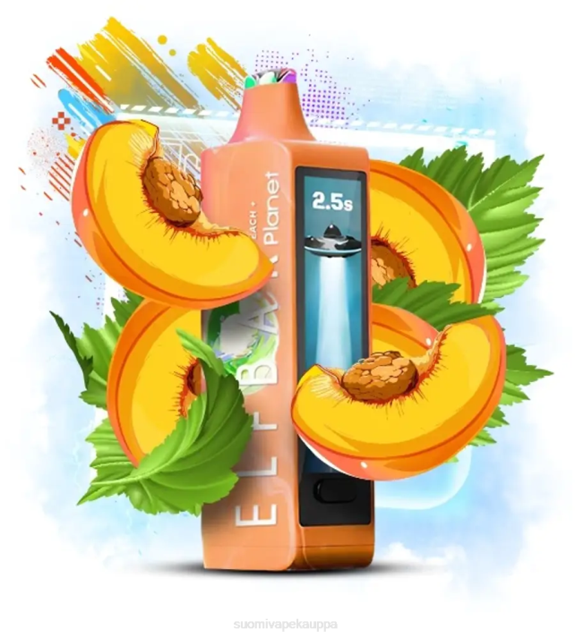 Vape Kauppa - Elf Bar Planet 25 000 persikka 424024