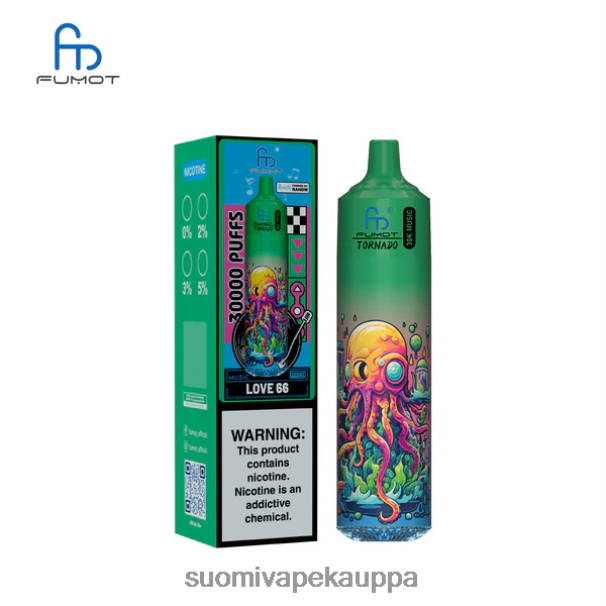 Vape Kauppa - Fumot Tornado 30k musiikkia rakkaus 66 X0RZ616