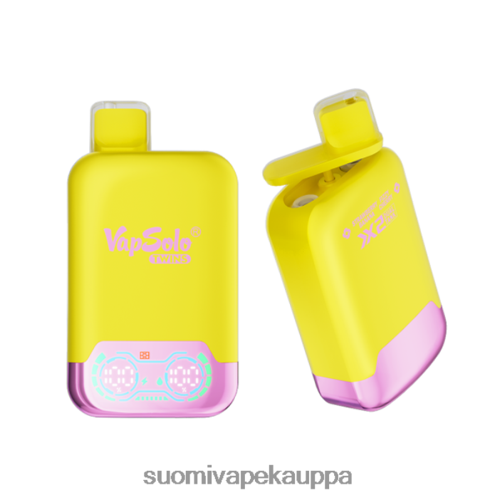 Vape Kauppa - Vapsolo TWINS kertakäyttöinen vape mansikka banaani & poreileva kirsikka 4FZ6144