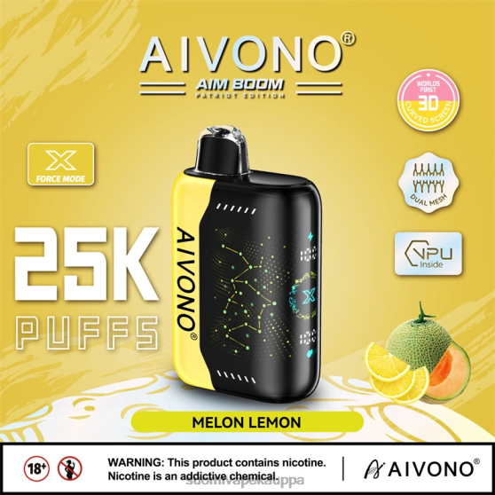 Vape Kauppa - meloni sitruuna Aivono AIM BOOM 25 000 0B8L348