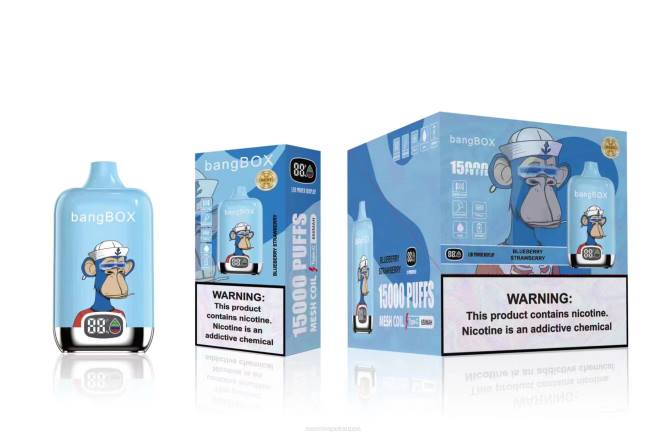 Vape Nesteet - Bang Box 15 000 suihketta TZ4V38 mustikka mansikka