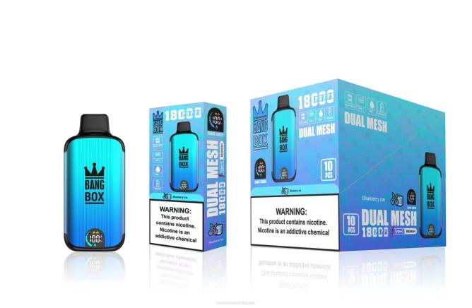 Vape Nesteet - Bang Box 18 000 suihketta TZ4V90 mustikka jäätä