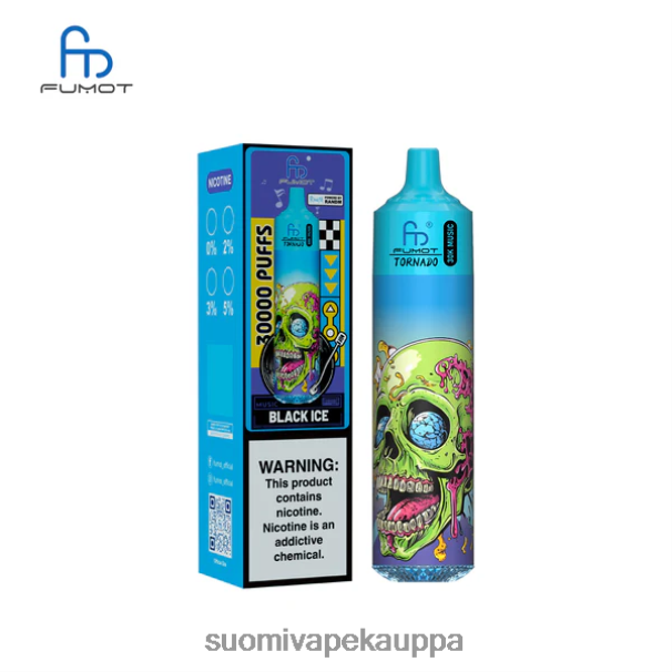 Vape Nesteet - Fumot Tornado 30k musiikkia mustaa jäätä X0RZ62