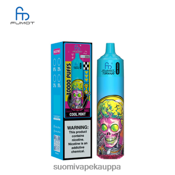 Vape Nesteet - Fumot Tornado 30k musiikkia viileä minttu X0RZ610