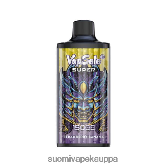 Vape Nesteet - Vapsolo SUPER kertakäyttöinen vape mansikka banaani 4FZ6134