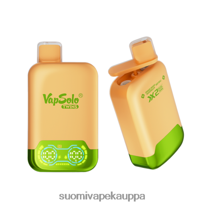 Vape Nesteet - Vapsolo TWINS kertakäyttöinen vape oranssi mango vesimeloni ja punahärkä 4FZ6142