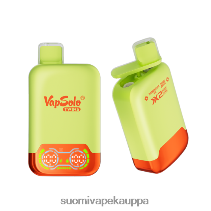 Vape Nesteet - Vapsolo TWINS kertakäyttöinen vape vesimelonijää & marjasekoitus 4FZ6146