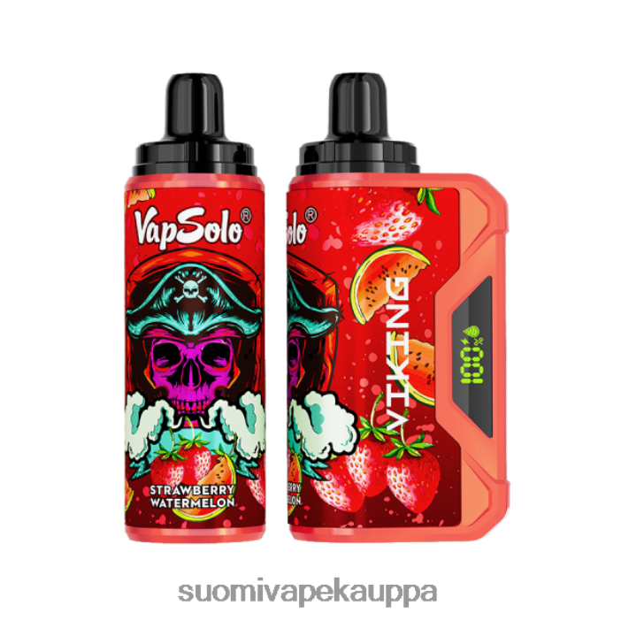 Vape Nesteet - Vapsolo VIKING kertakäyttöinen vape mansikka vesimeloni 4FZ6158