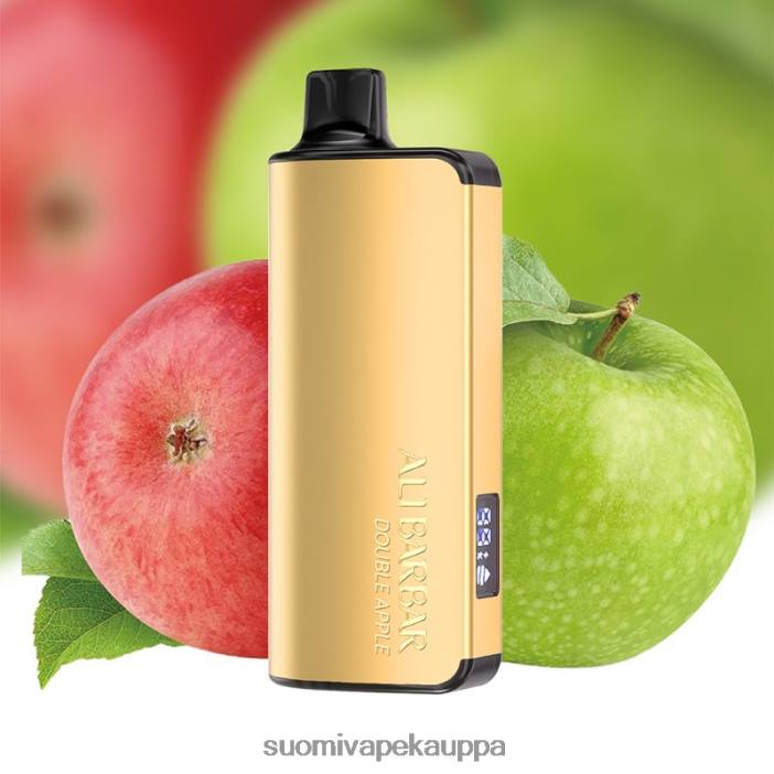 Vape Netistä - Alibarbar Ingot 20000 kertakäyttöinen vape kaksinkertainen omena 4FZ647