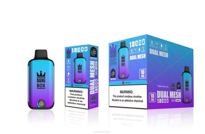Vape Netistä - Bang Box 18 000 suihketta TZ4V95 kolminkertainen marjajää