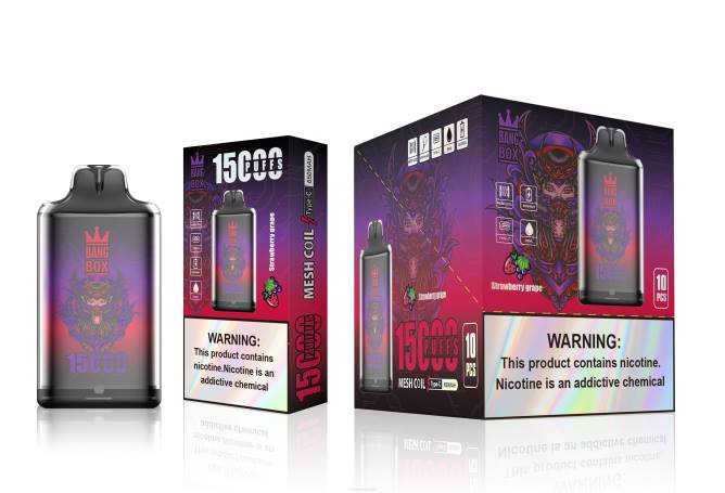 Vape Netistä - Bang Box s1-15 000 puhallusta TZ4V111 mansikka rypäleen