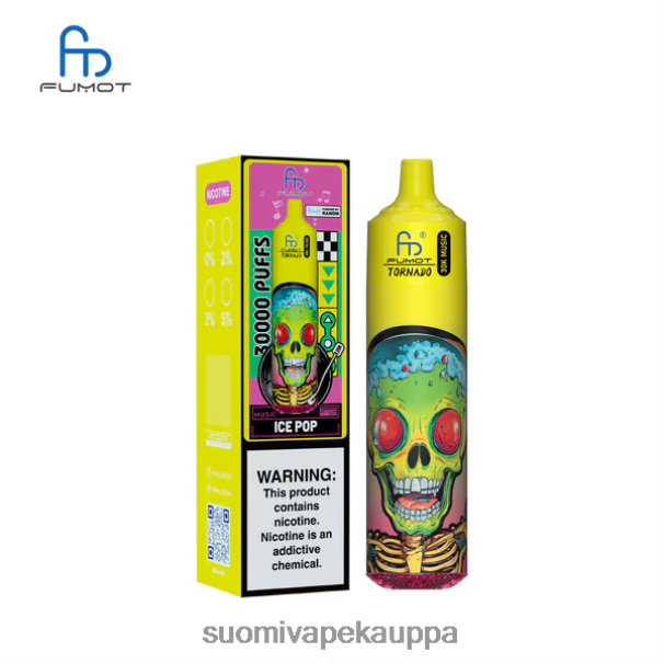Vape Netistä - Fumot Tornado 30k musiikkia jääpoppia X0RZ615