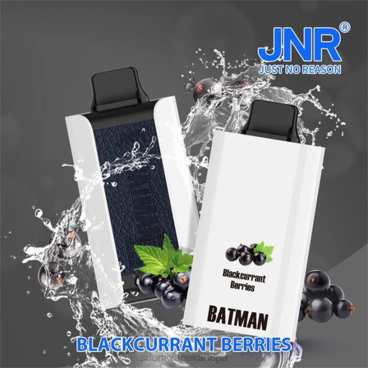 Vape Netistä - JNR BATMAN 11 000 mustaherukan marjoja 80PR15