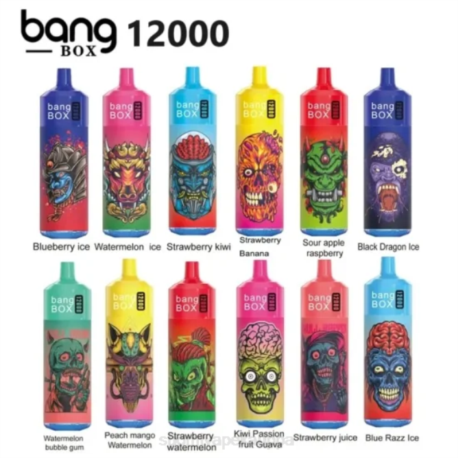 Vape Suomi - Bang Box 12000 puhallusta rgb valo TZ4V37 kertakäyttöinen
