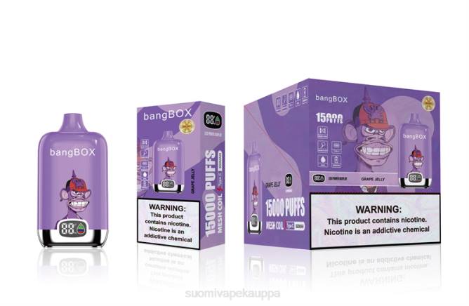 Vape Suomi - Bang Box 15 000 suihketta TZ4V49 rypäleen hyytelö