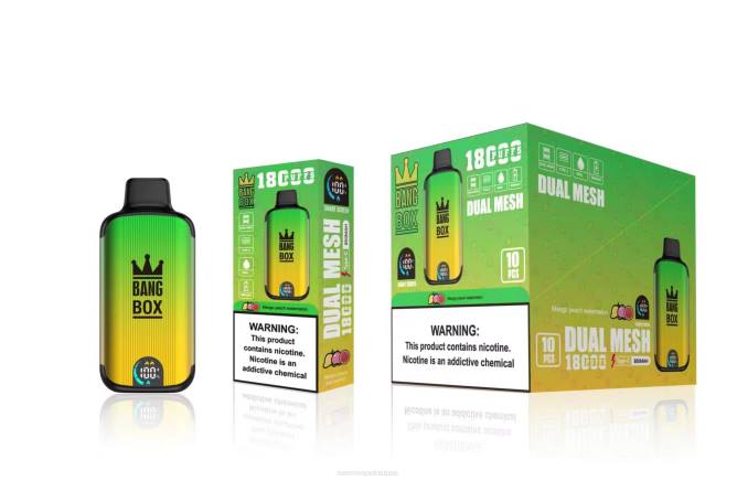 Vape Suomi - Bang Box 18 000 suihketta TZ4V89 mango persikka vesimeloni