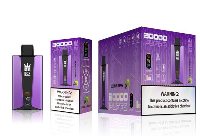 Vape Suomi - Bang Box 30 000 puhalluksen älynäyttö TZ4V85 kaksinkertainen rypäle