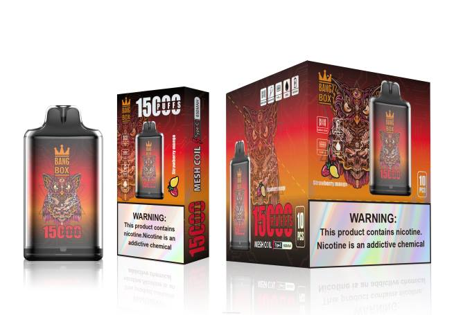 Vape Suomi - Bang Box s1-15 000 puhallusta TZ4V101 mansikka mango
