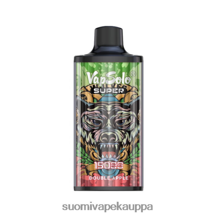 Vape Suomi - Vapsolo SUPER kertakäyttöinen vape kaksinkertainen omena 4FZ6129