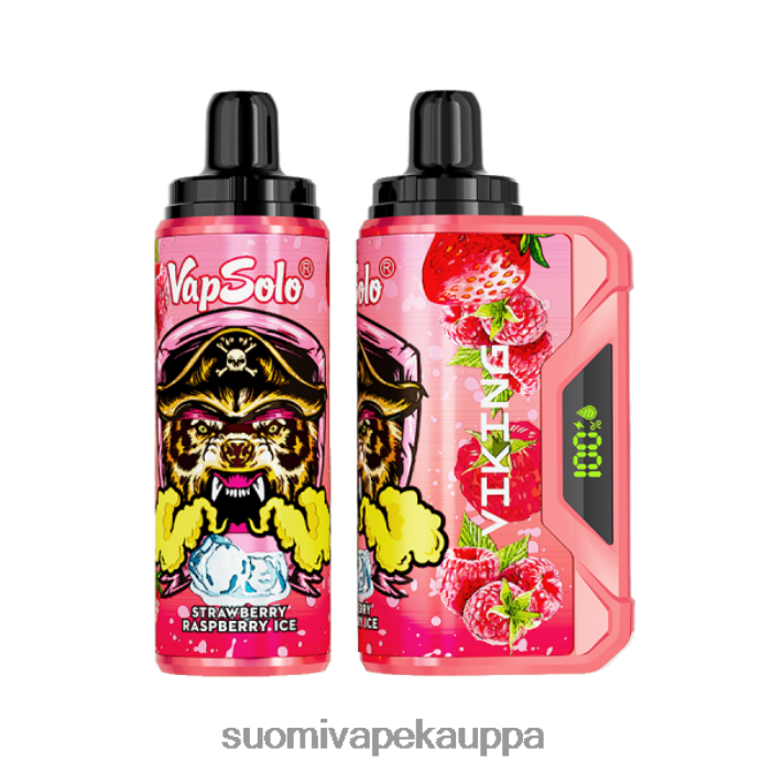 Vape Suomi - Vapsolo VIKING kertakäyttöinen vape mansikka vadelma jää 4FZ6157