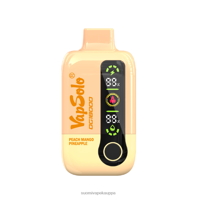 Vape Suomi - persikka mango ananas 020P5 VapSolo dg18000
