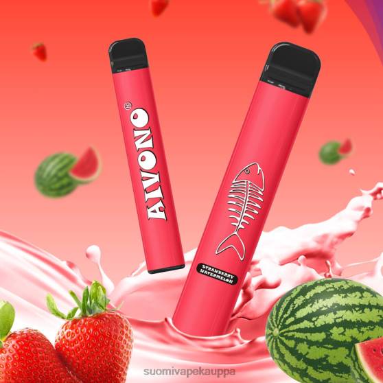 Vape Nesteet - mansikka vesimeloni Aivono AIM FISHBONE 600 0B8L282