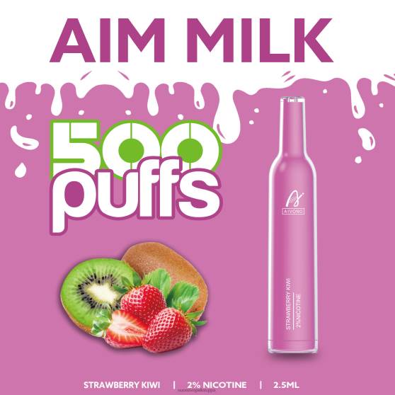 Vape Netistä - mansikka kiivi Aivono AIM MILK 500 0B8L271