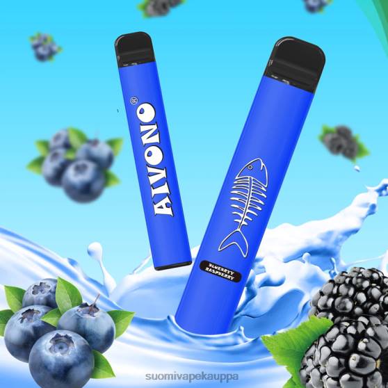 Vape Suomi - mustikka vadelma Aivono AIM FISHBONE 600 0B8L281