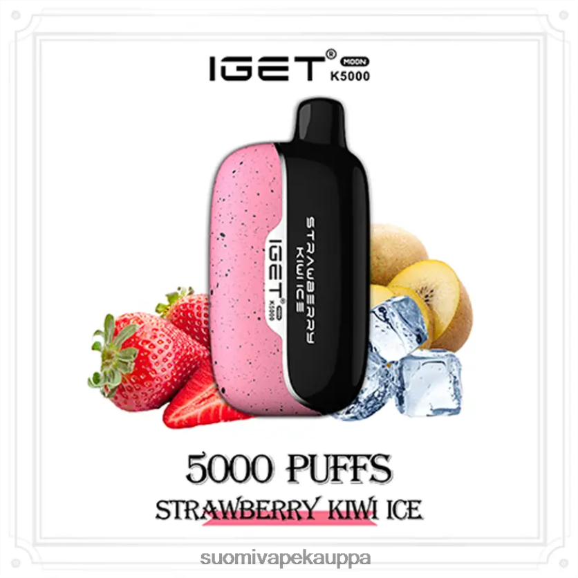 Vape Box - mansikka kiivijäätä IGET Moon k5000 44228018
