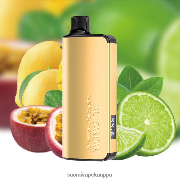 Vape Nesteet - Alibarbar Ingot 9000 kertakäyttöinen vape passionhedelmä mango lime 4FZ622