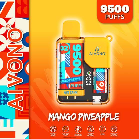 Vape Nesteet - mango ananas Aivono AIM TANK 9500 0B8L34