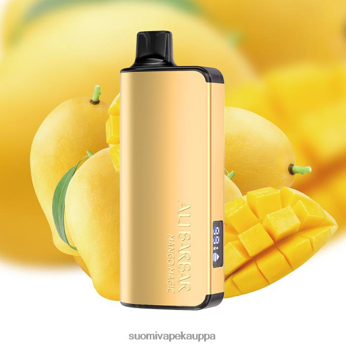 Vape Suomi - Alibarbar Ingot 9000 kertakäyttöinen vape mangon taikuutta 4FZ629