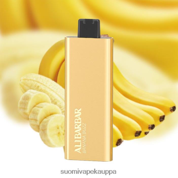 Vape Suomi - Alibarbar Pandora 7000 kertakäyttöinen vape banaanikuhina 4FZ665