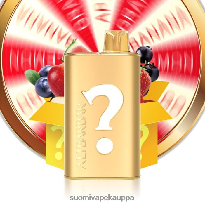 Vape Suomi - Alibarbar Rich 8000 kertakäyttöinen vape maku rulettia 4FZ61
