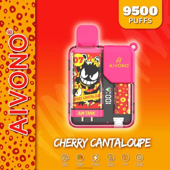 Vape Suomi - kirsikka cantaloupe Aivono AIM TANK 9500 0B8L45