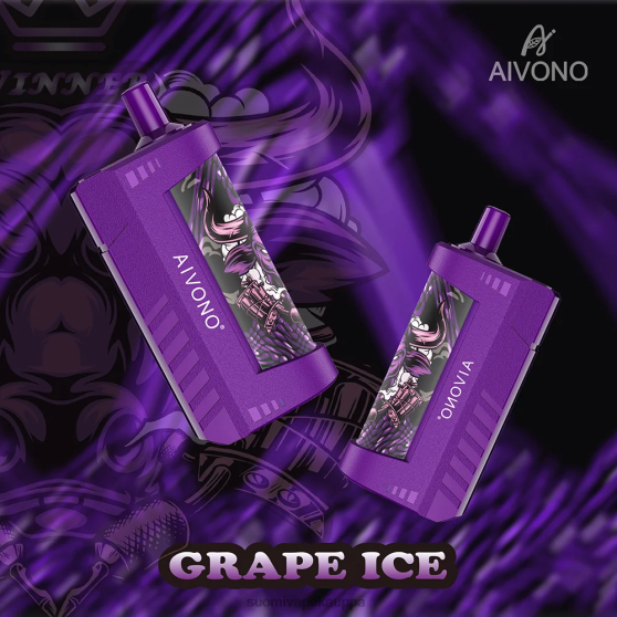 Vape Suomi - rypäleen jäätä Aivono AIM WINNER 5000 0B8L125